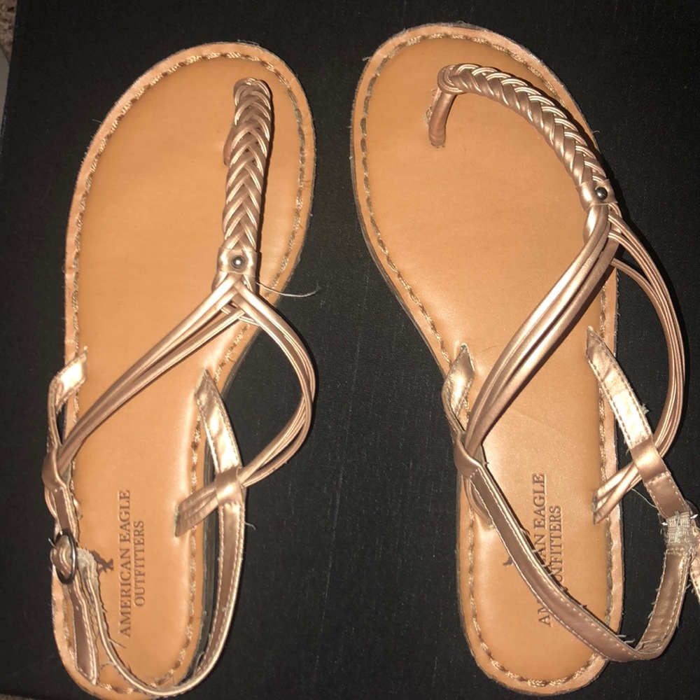 Tan sandals